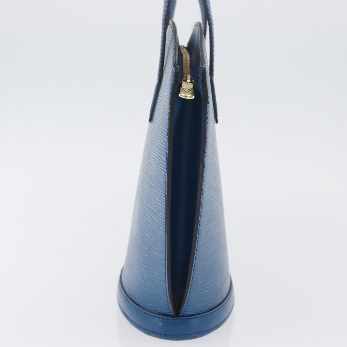 Louis Vuitton Saint Jacques Handbag Blue Leather Good condition - Model View