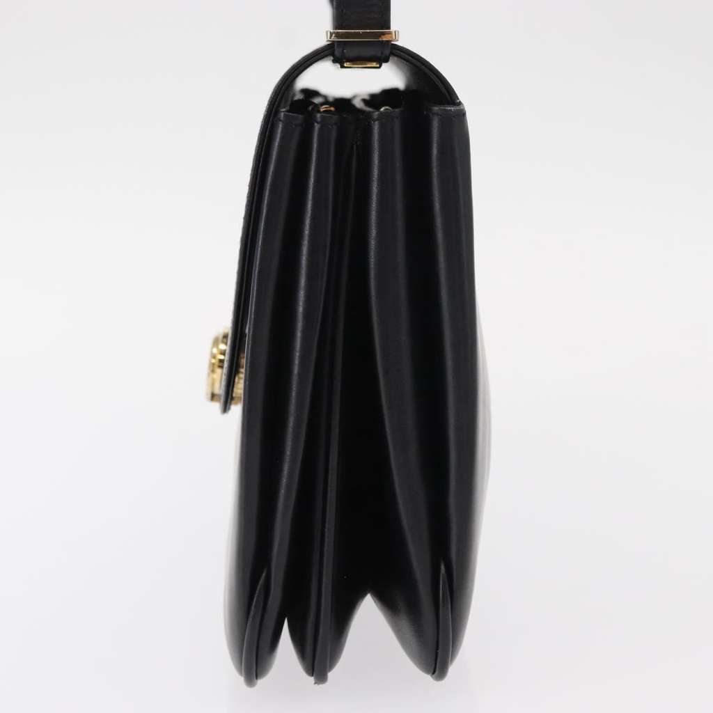 Bally Vintage Shoulder Bag Black Leather Good condition - Inside View