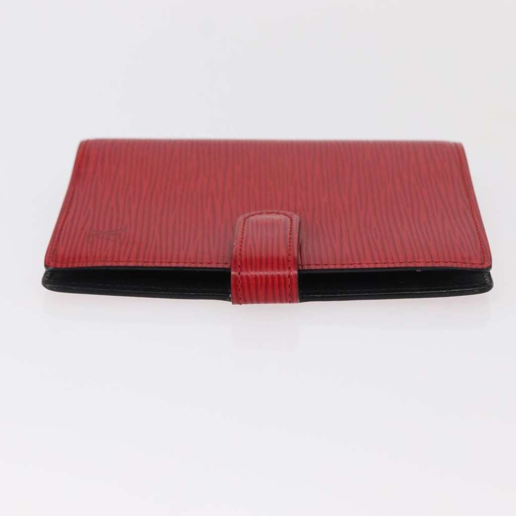 Louis Vuitton Agenda Cover Red Leather Good condition - Inside View