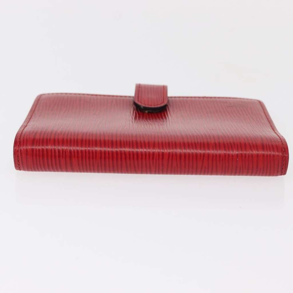 Louis Vuitton Agenda Cover Red Leather Good condition - Model View