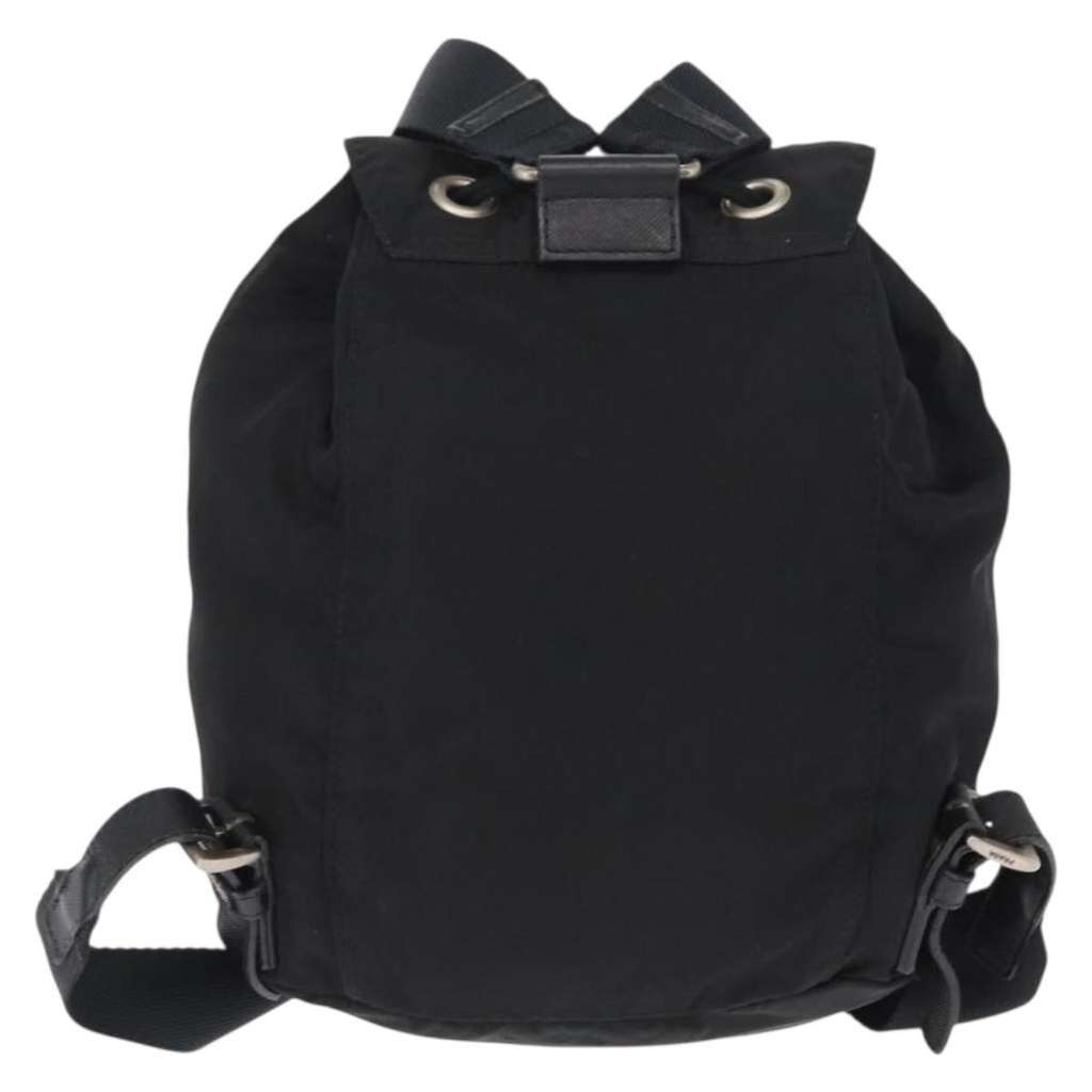 Prada Front Pocket Backpack Black Good condition - Back View