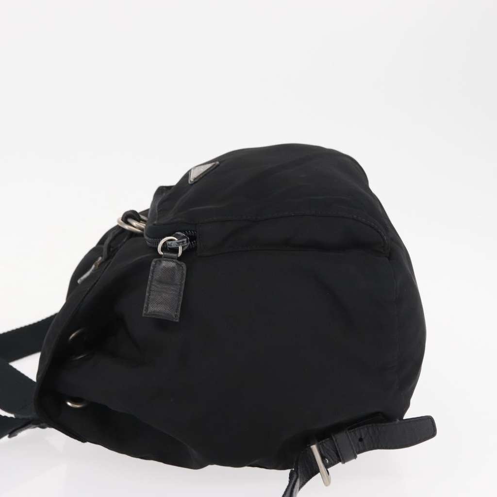 Prada Front Pocket Backpack Black Good condition - Model View