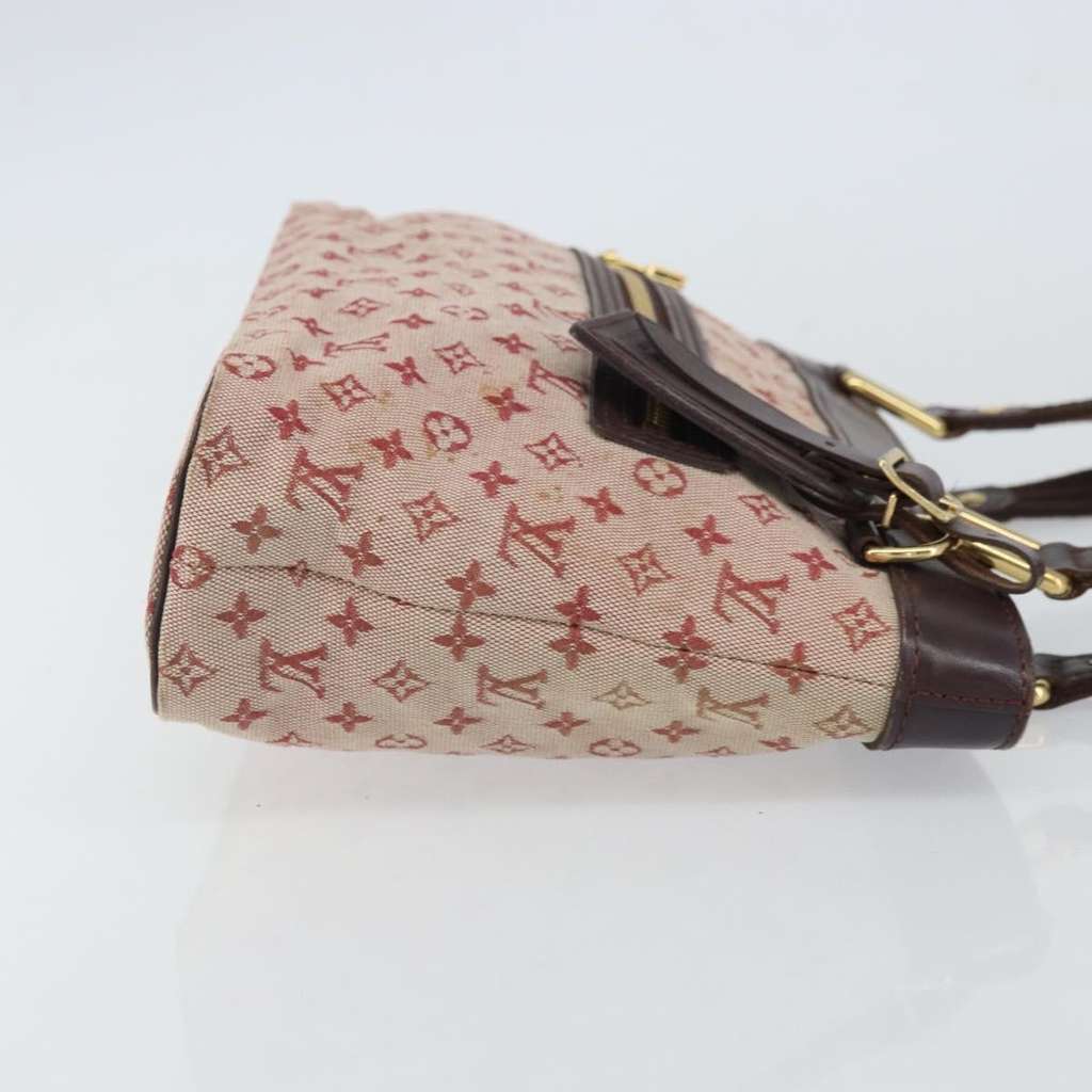 Louis Vuitton Lucille Handbag Red Canvas Good condition - Inside View