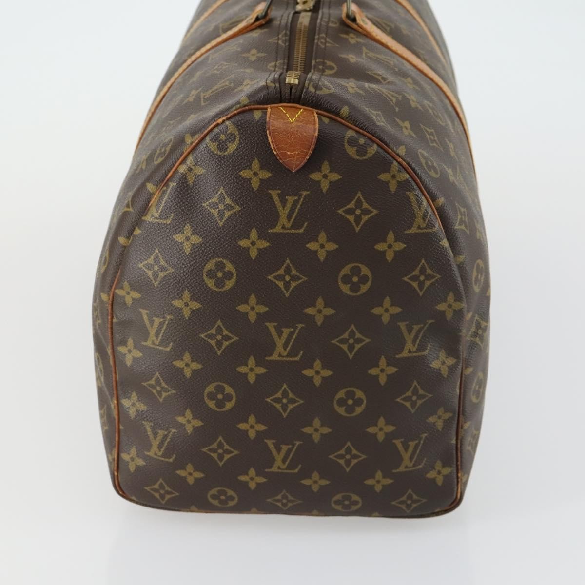 Louis Vuitton Keepall Bag Brown Canvas Fair condition - Inside View