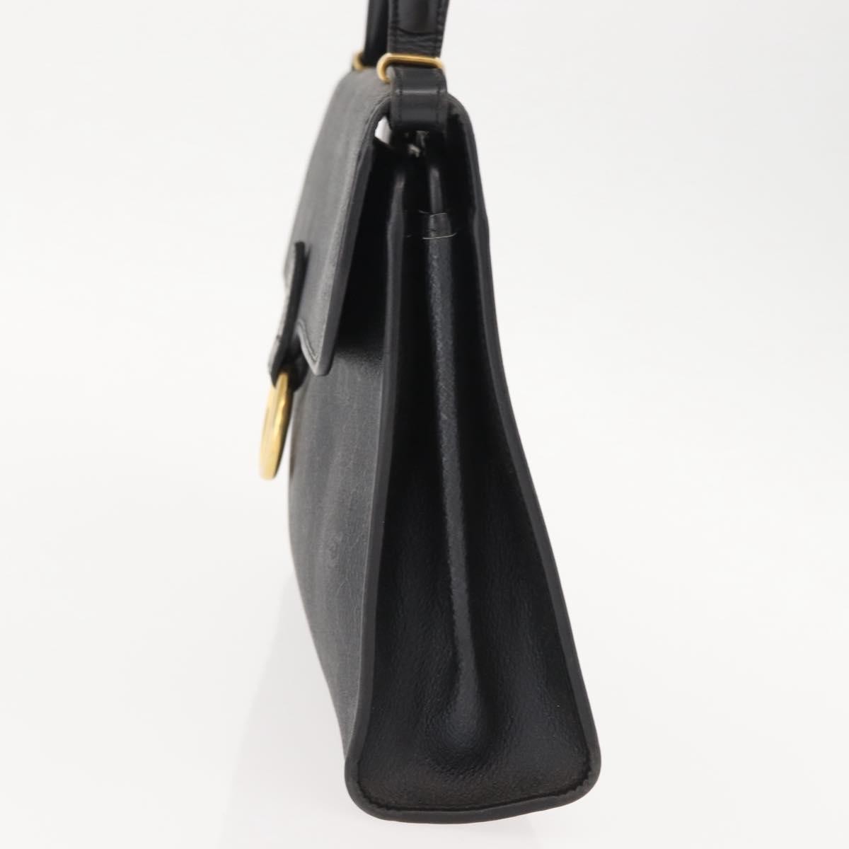 Christian Dior Vintage Honeycomb Handbag Black Canvas Good condition - Inside View