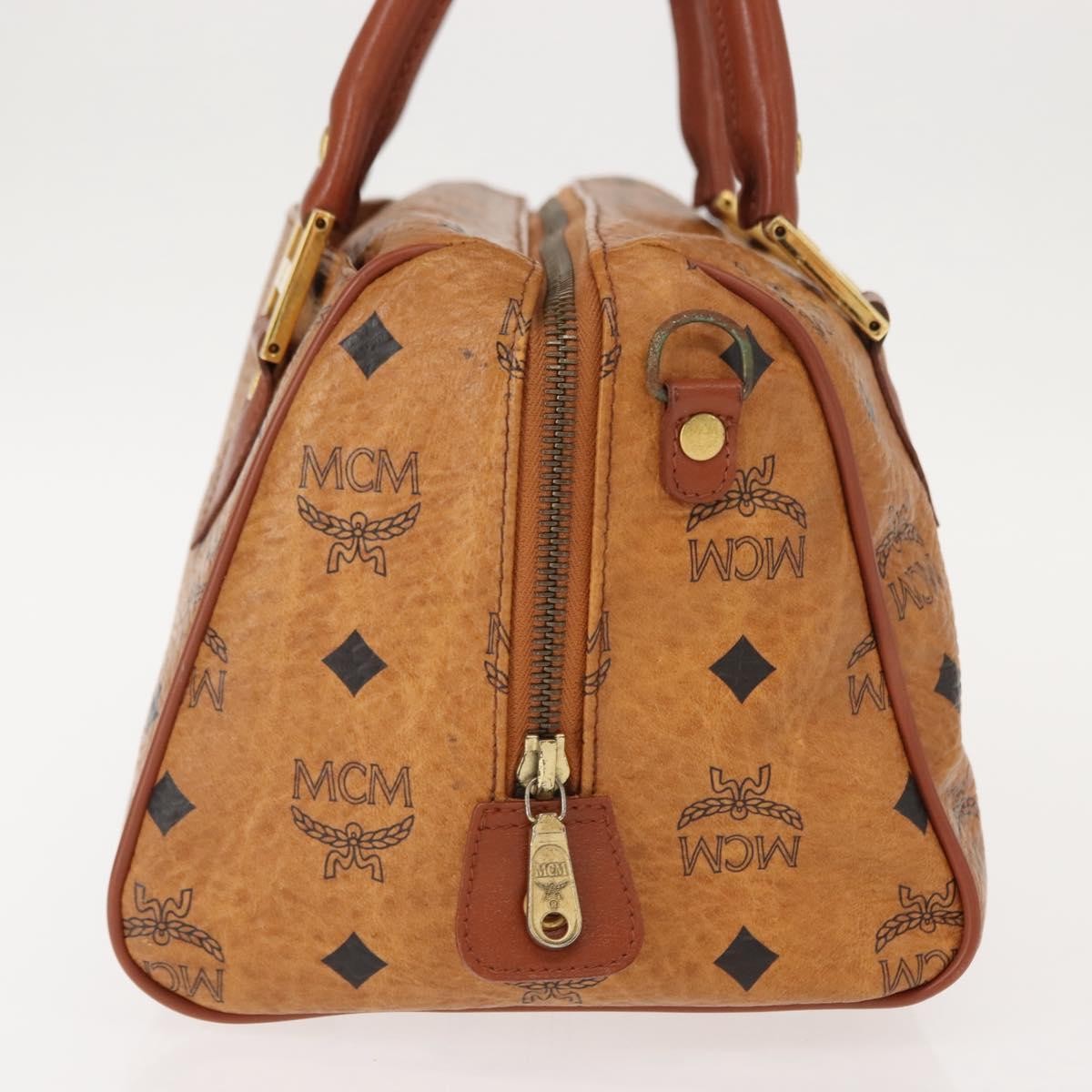 Mcm Visetos logogramme Handbag Brown Good condition - Model View