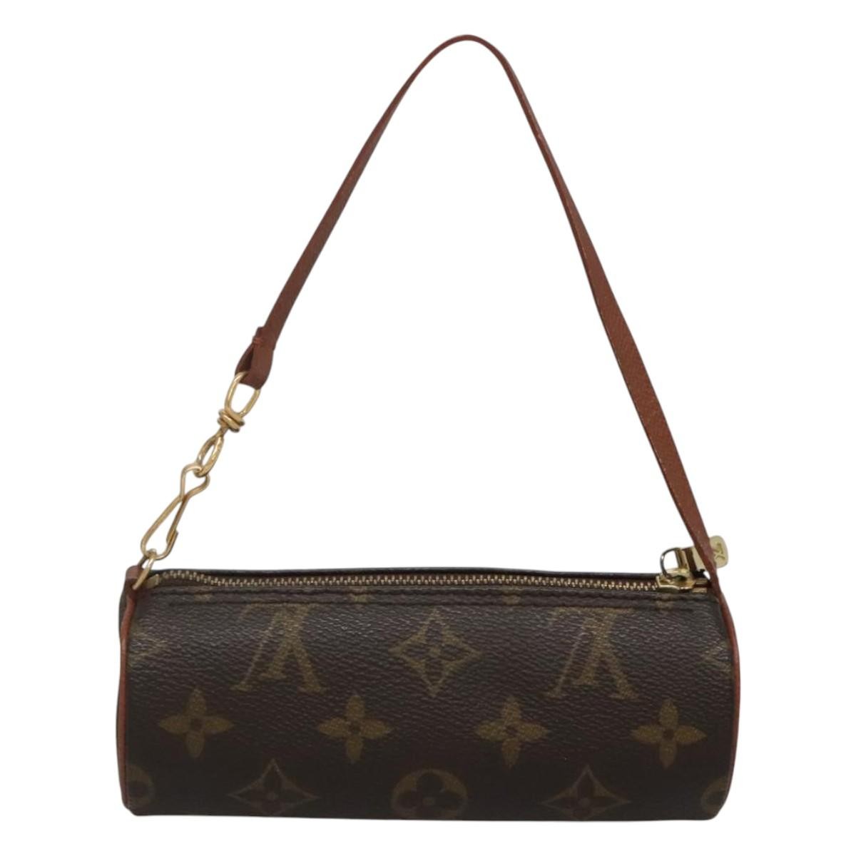 Louis Vuitton Papillon Pochette Brown Canvas Good condition - Back View