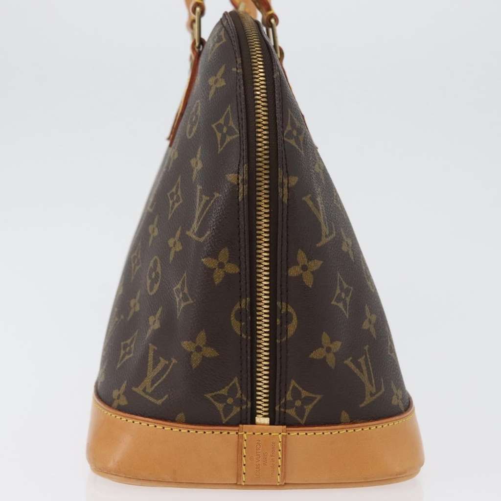 Louis Vuitton Alma Handbag Brown Canvas Good condition - Model View