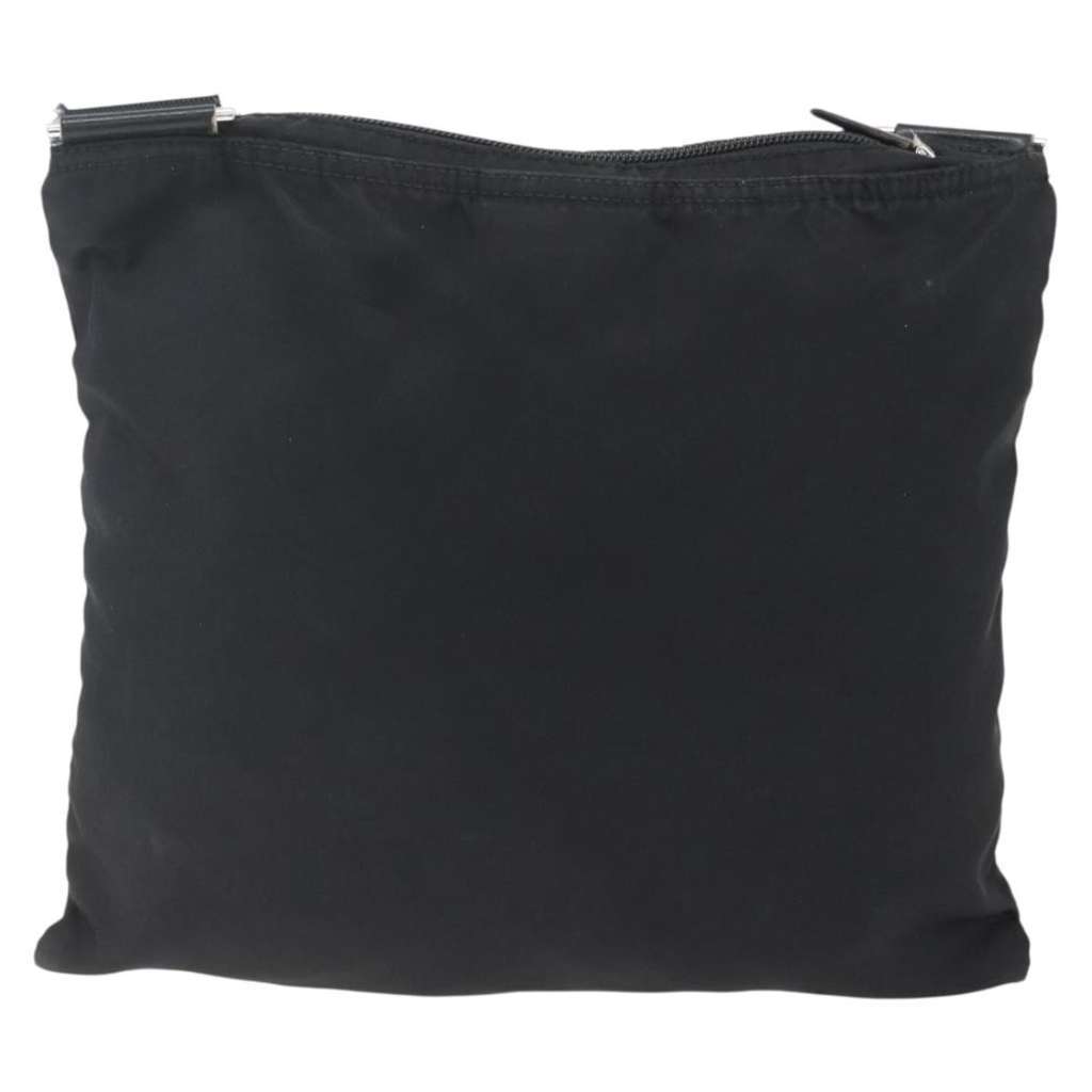 Prada Flat Messenger Bag Black Fair condition - Back View