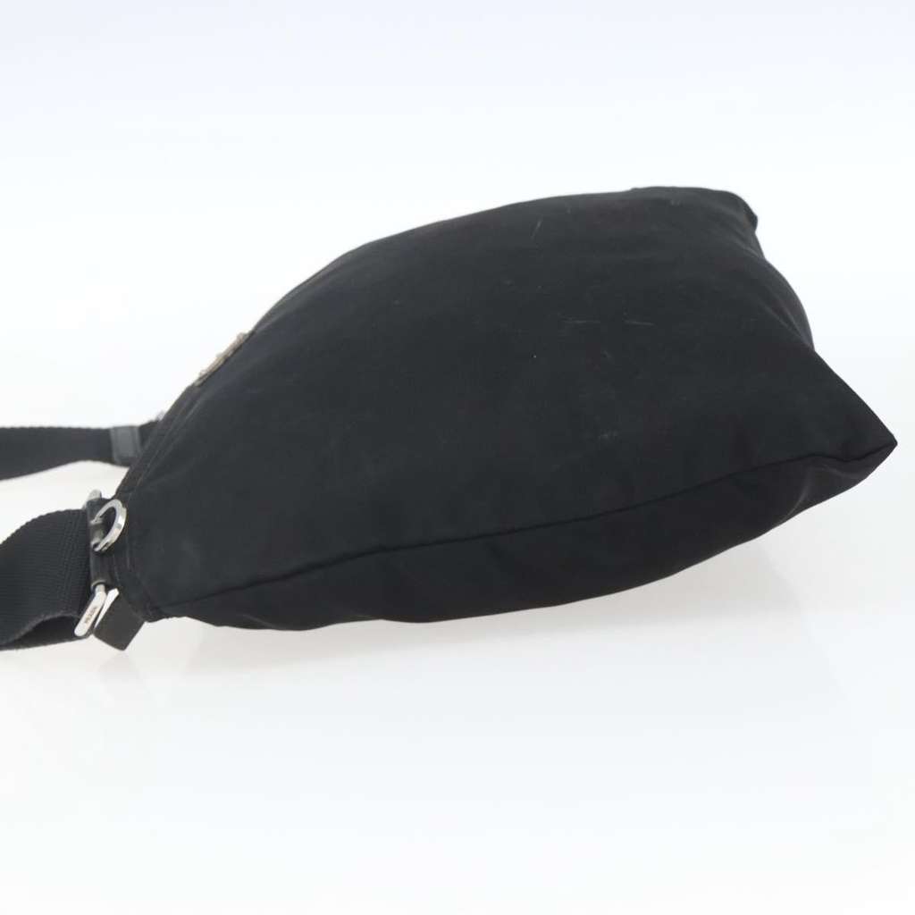 Prada Flat Messenger Bag Black Fair condition - Model View