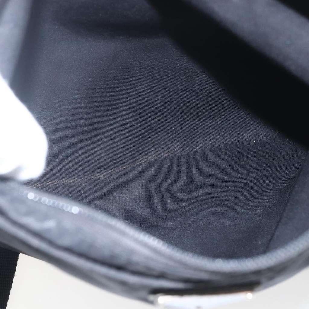 Prada Flat Messenger Bag Black Fair condition - Box View