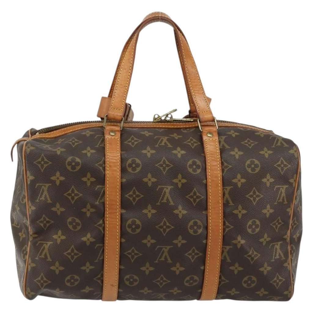 Louis Vuitton Sac Souple Handbag Brown Canvas Good condition - Back View
