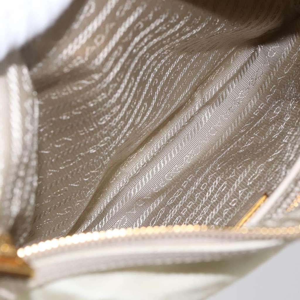 Prada Re-Edition 2005 Shoulder Bag Beige Good condition - Box View