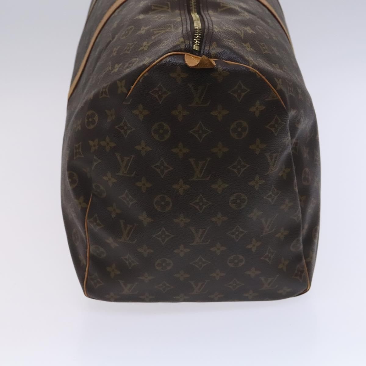 Louis Vuitton Keepall Bag Brown Canvas Good condition - Model View