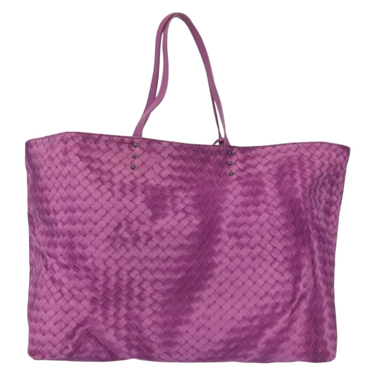 Bottega Veneta Intrecciolusion Tote Purple Good condition - Back View