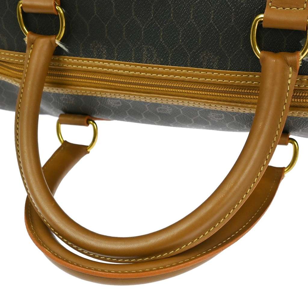 Christian Dior Vintage Honeycomb Boston bag Black Good condition - Box View