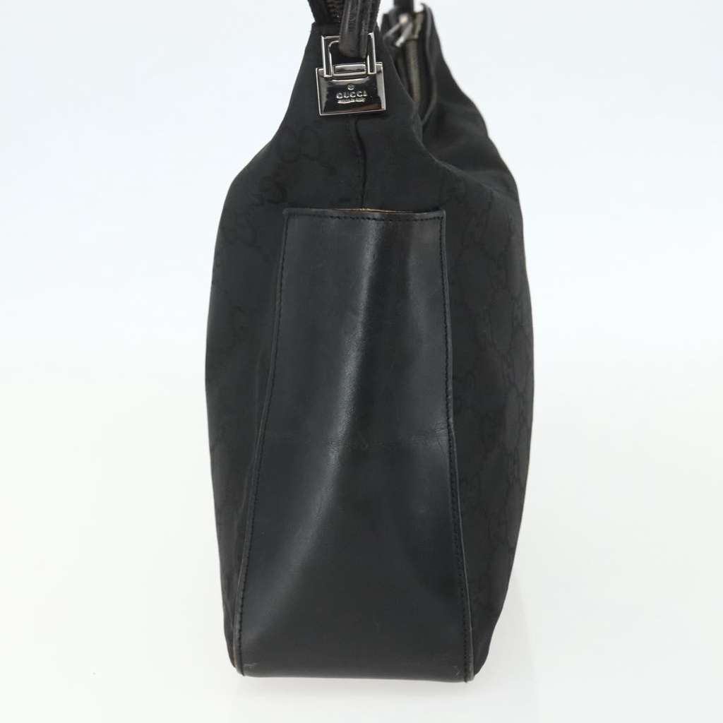 Gucci Vintage Zip Hobo Black Canvas Good condition - Inside View