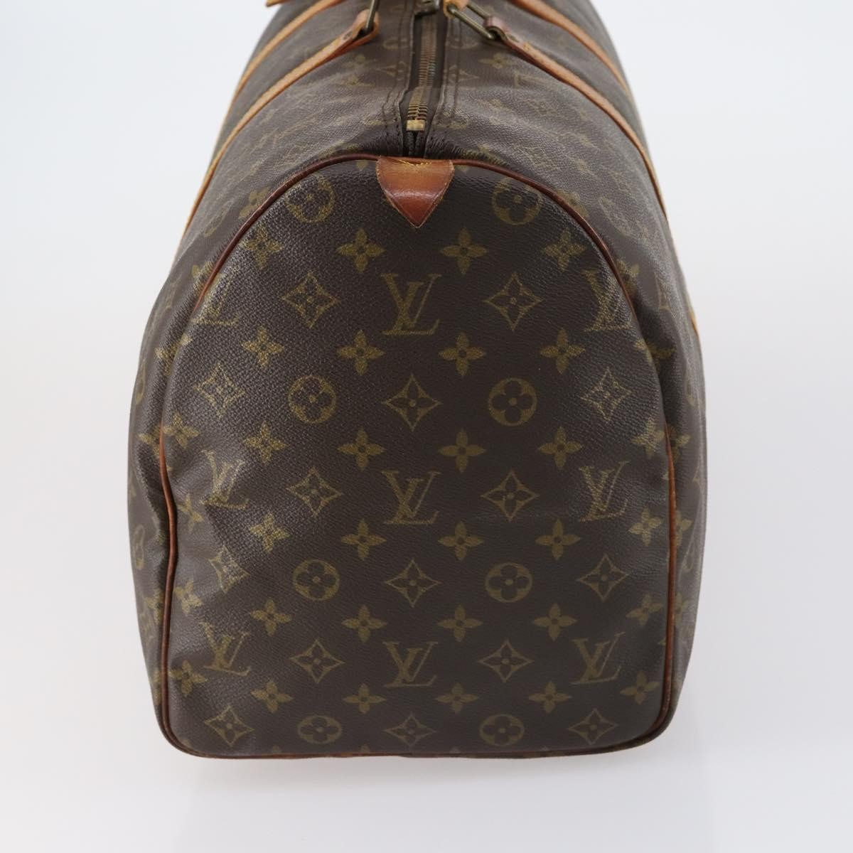 Louis Vuitton Keepall Bag Brown Canvas Fair condition - Inside View