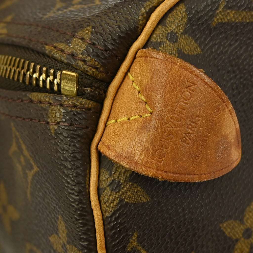 Louis Vuitton Speedy Handbag Brown Canvas Good condition - Model View