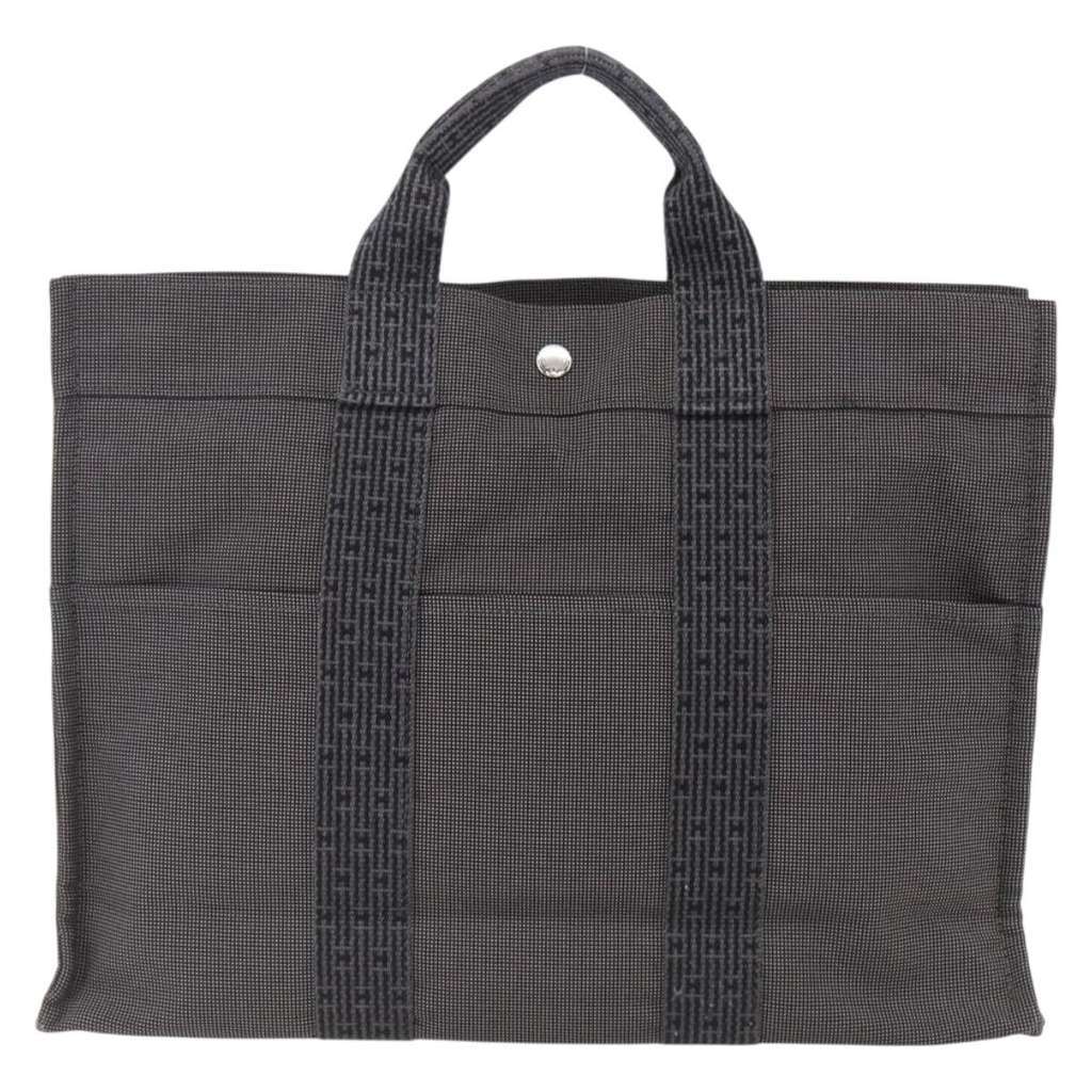 Hermès Fourre-tout Herline Other Canvas Good condition - Back View