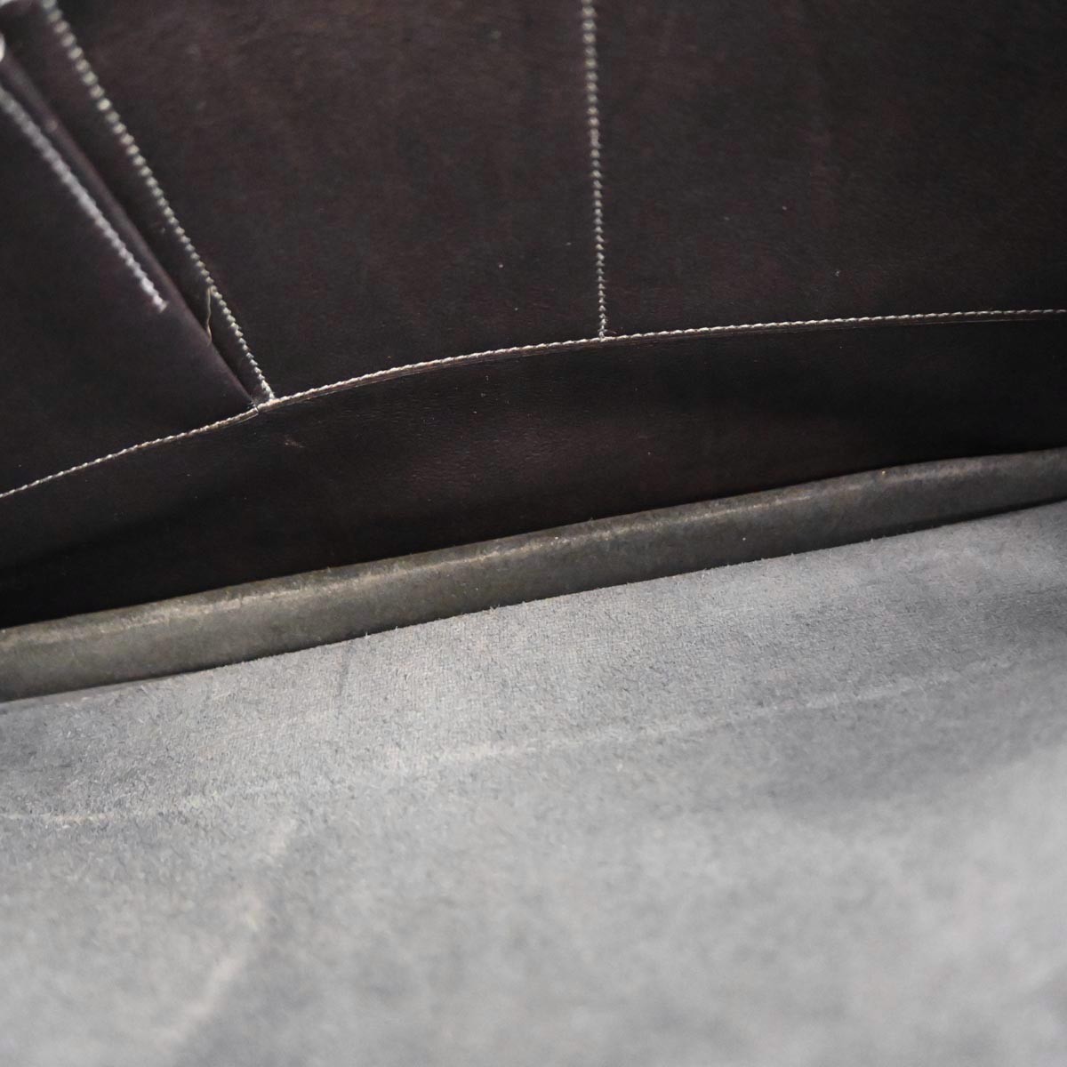 Hermès Sac a Depeches Bag Navy Leather Good condition - Inside View