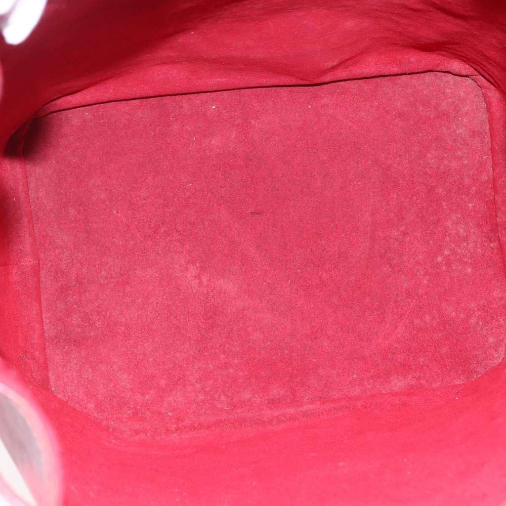 Louis Vuitton Noe Shoulder bag Red Leather Good condition - Box View