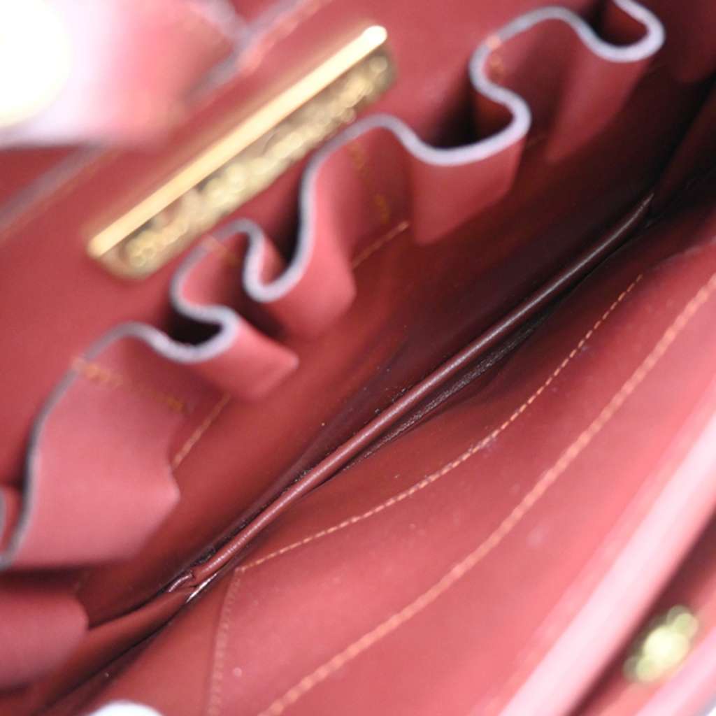 Cartier Must de Cartier Shoulder Bag Red Leather Good condition - Box View