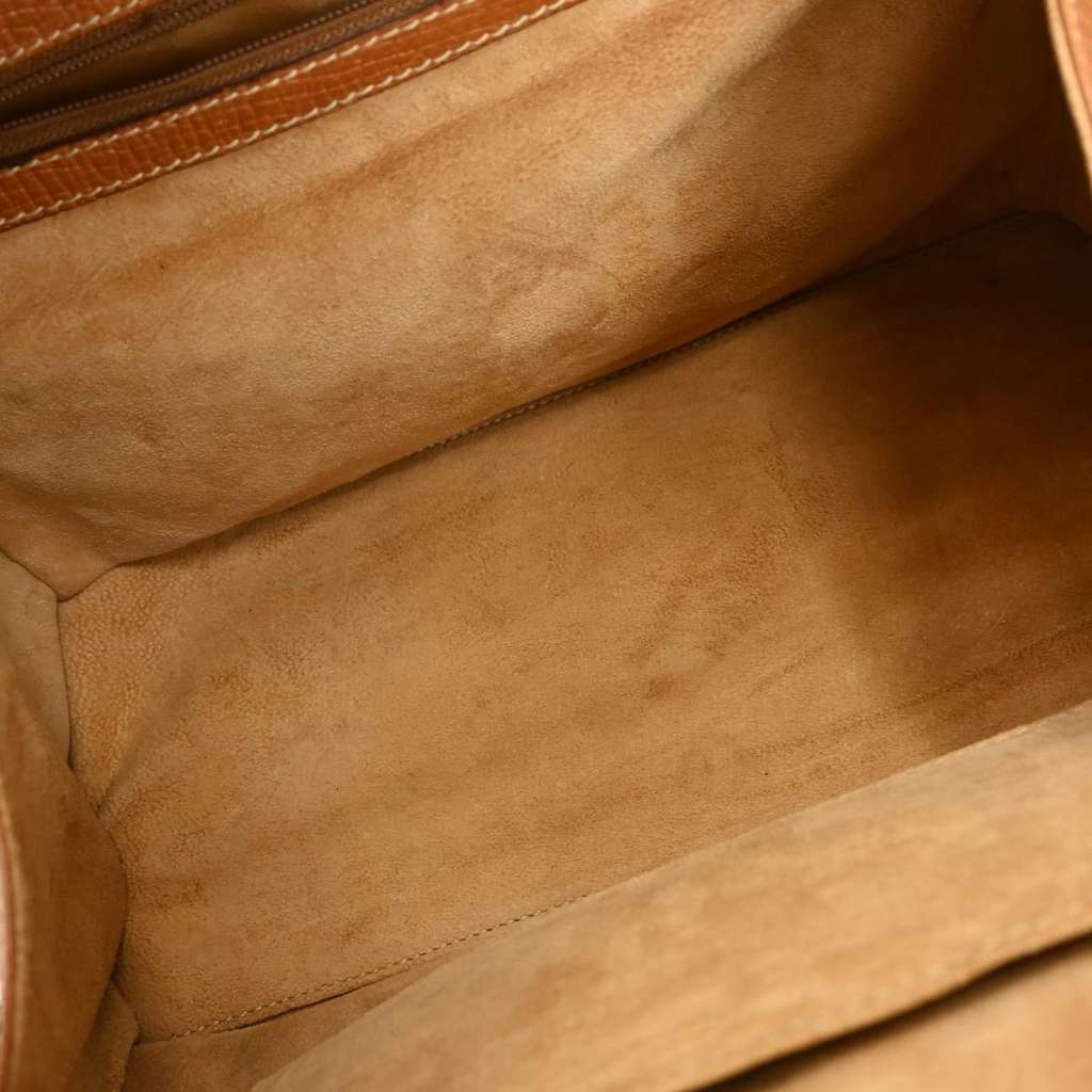 Loewe Turn Lock Brown Leather Good condition - Inside View