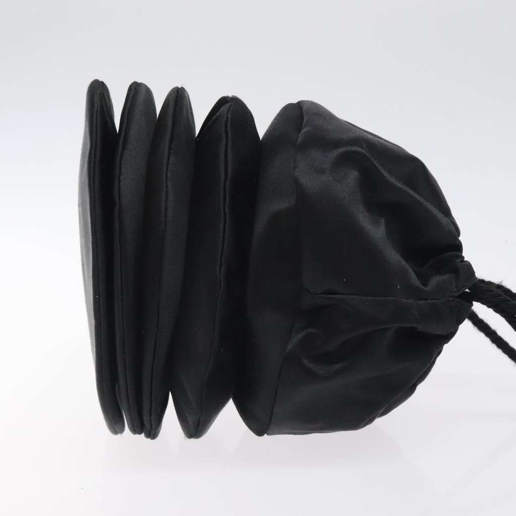 Fendi Vintage shoulderbag Black Satin Good condition - Inside View