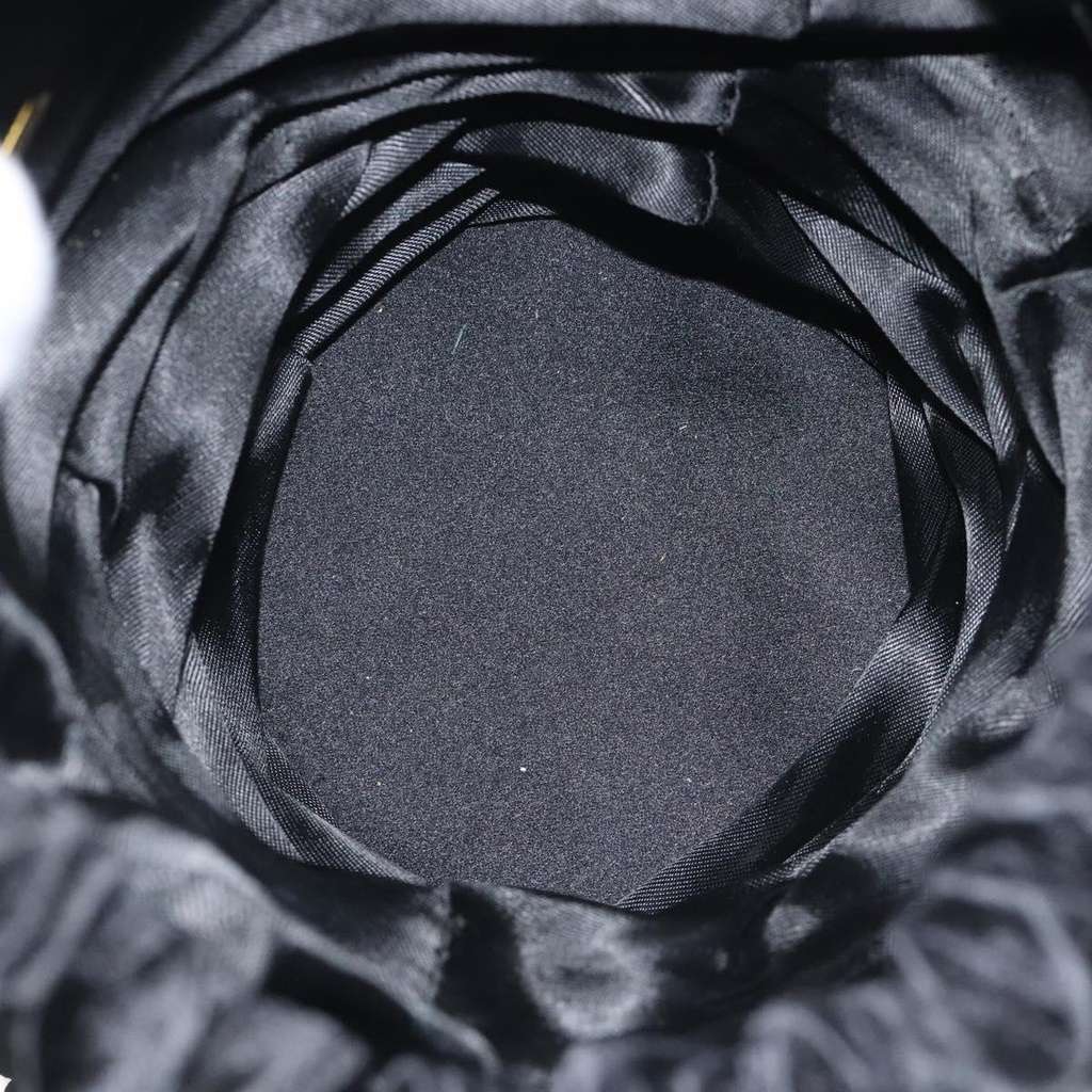 Fendi Vintage shoulderbag Black Satin Good condition - Box View