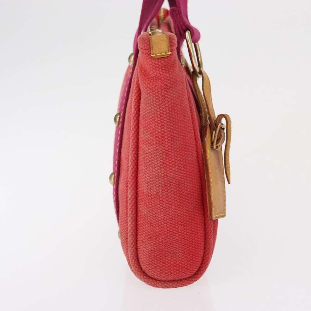 Louis Vuitton Antigua Tote Red Canvas Fair condition - Model View