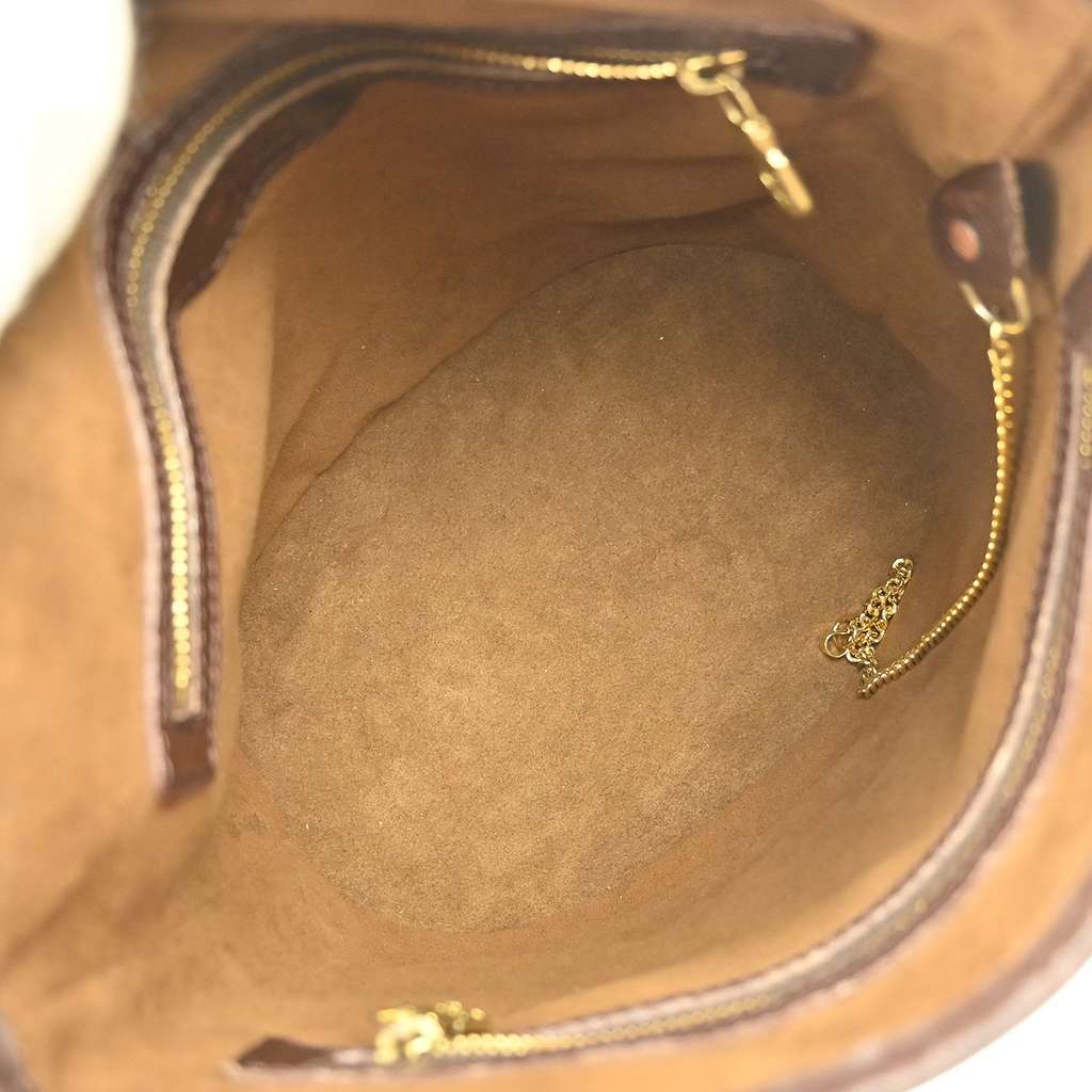Louis Vuitton Marais Bucket Bag Brown Canvas Good condition - Inside View