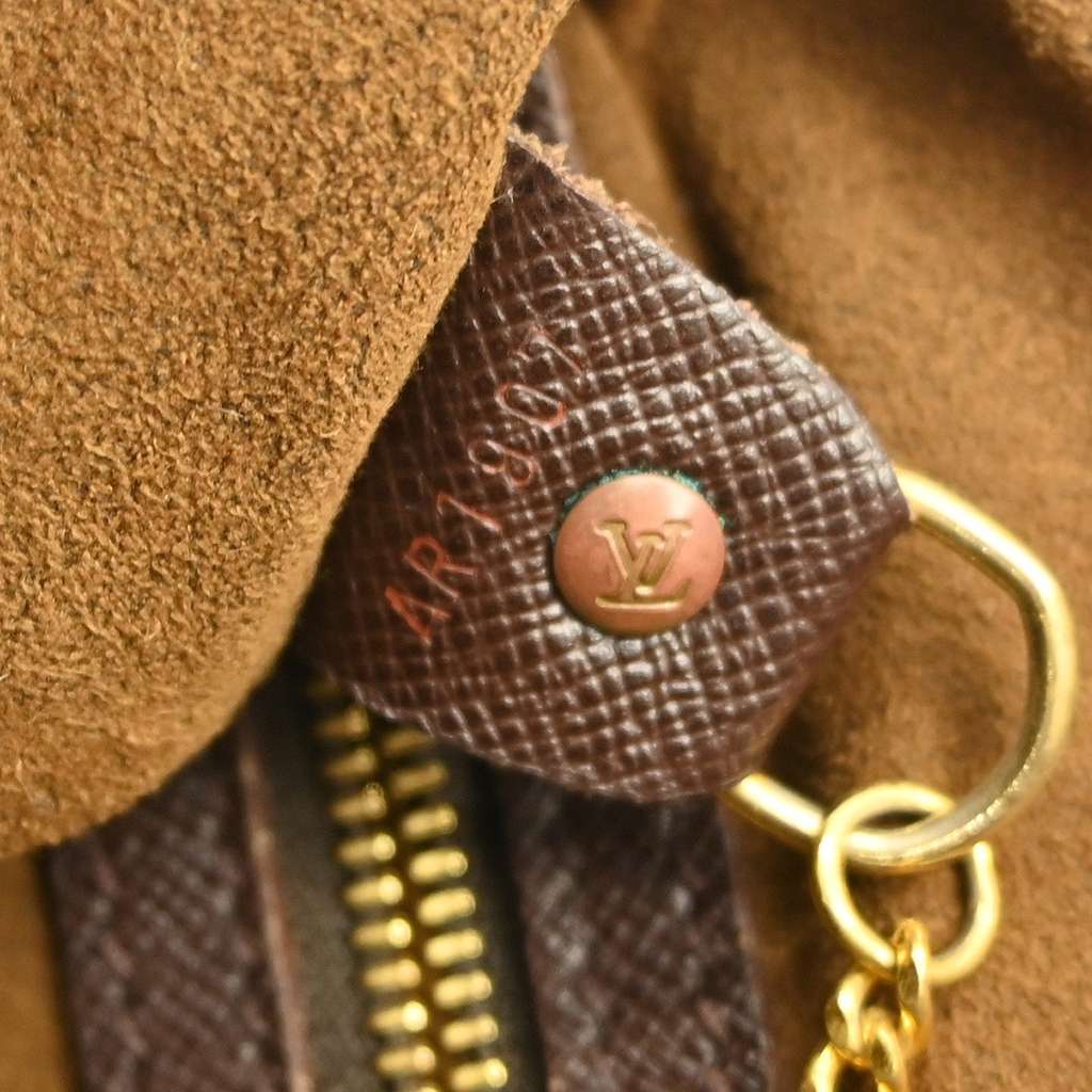 Louis Vuitton Marais Bucket Bag Brown Canvas Good condition - Box View