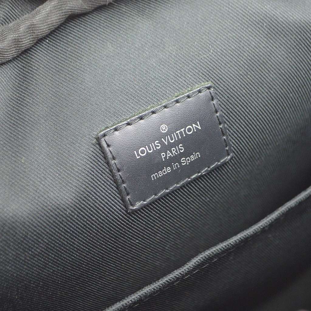 Louis Vuitton Dayton Reporter Bag Black Canvas Good condition - Box View