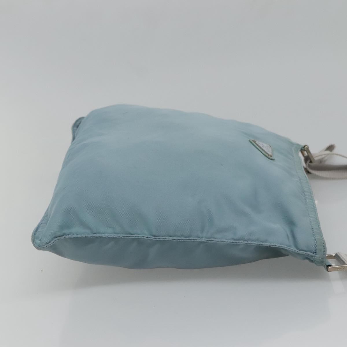 Prada Flat Messenger Bag Blue Good condition - Inside View