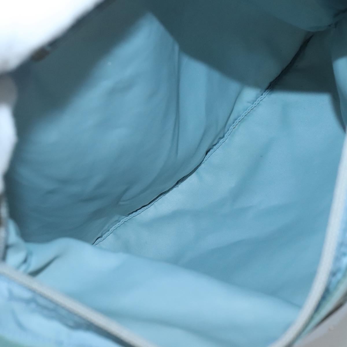 Prada Flat Messenger Bag Blue Good condition - Box View