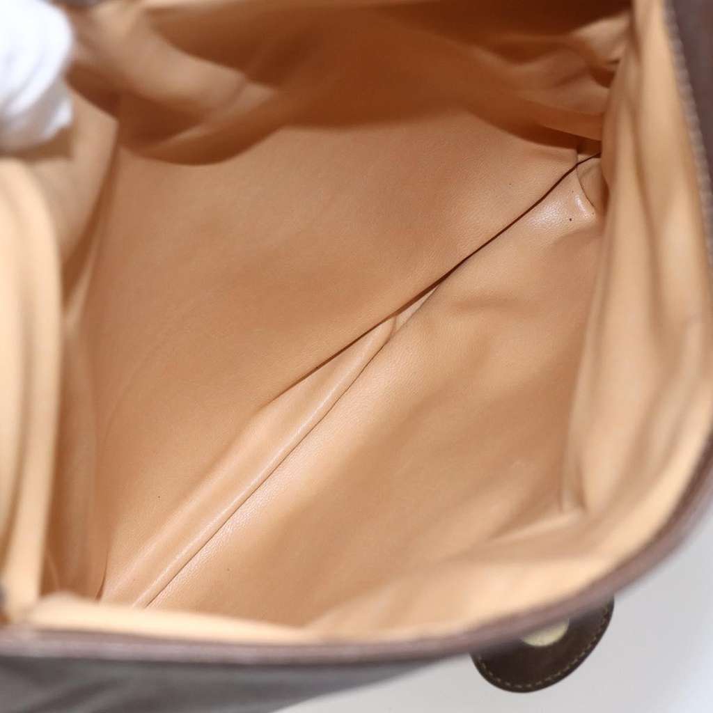 Celine Vintage Shoulder Bag Brown Leather Good condition - Box View