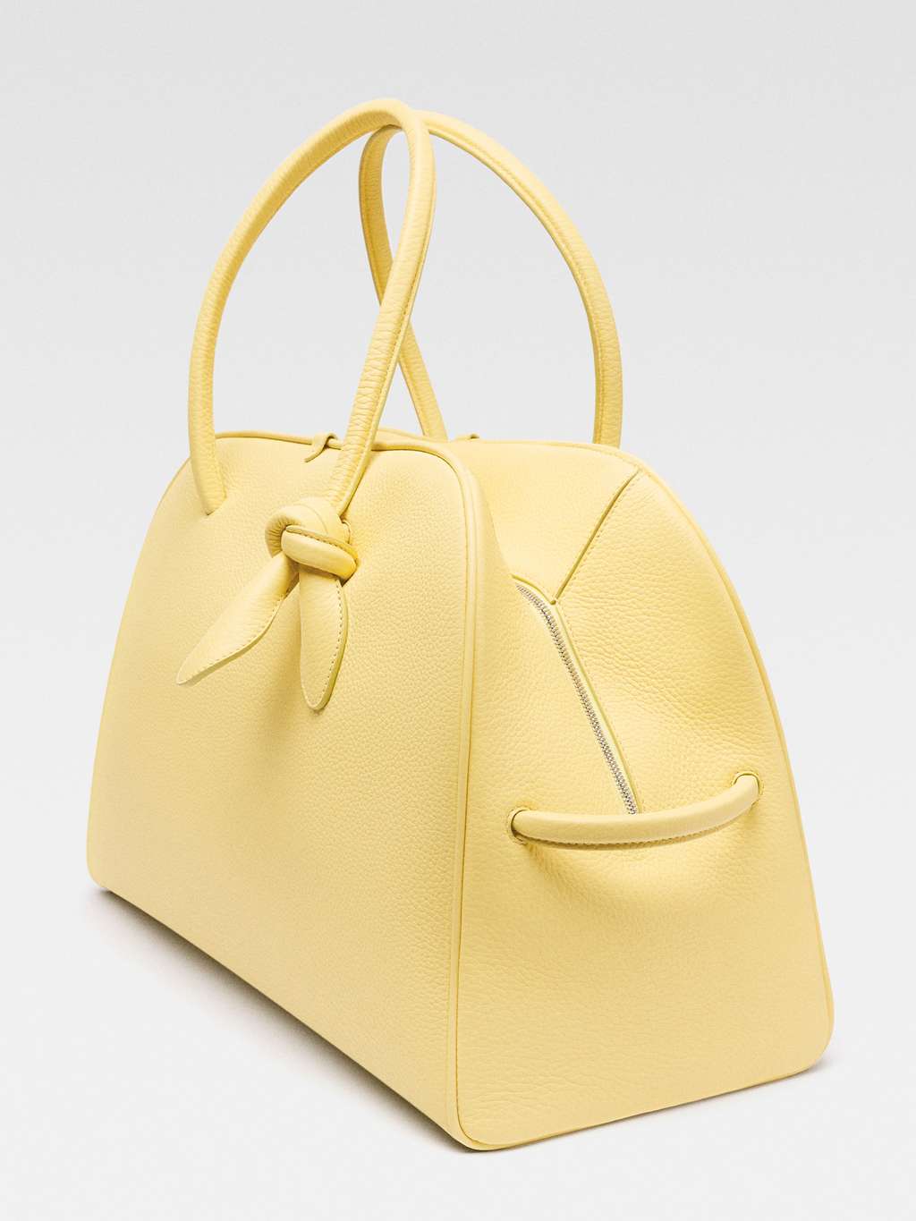 Jacquemus Le Grand Turismo Yellow Leather Very good condition - Model View