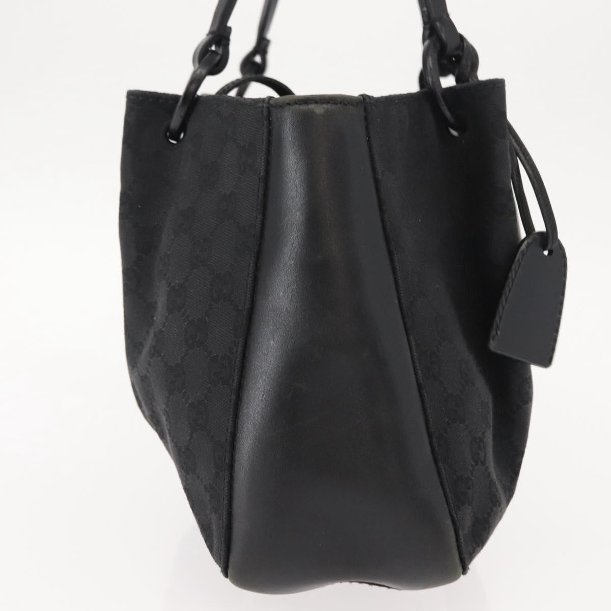 Gucci Vintage Jackie Tote Black Canvas Good condition - Model View