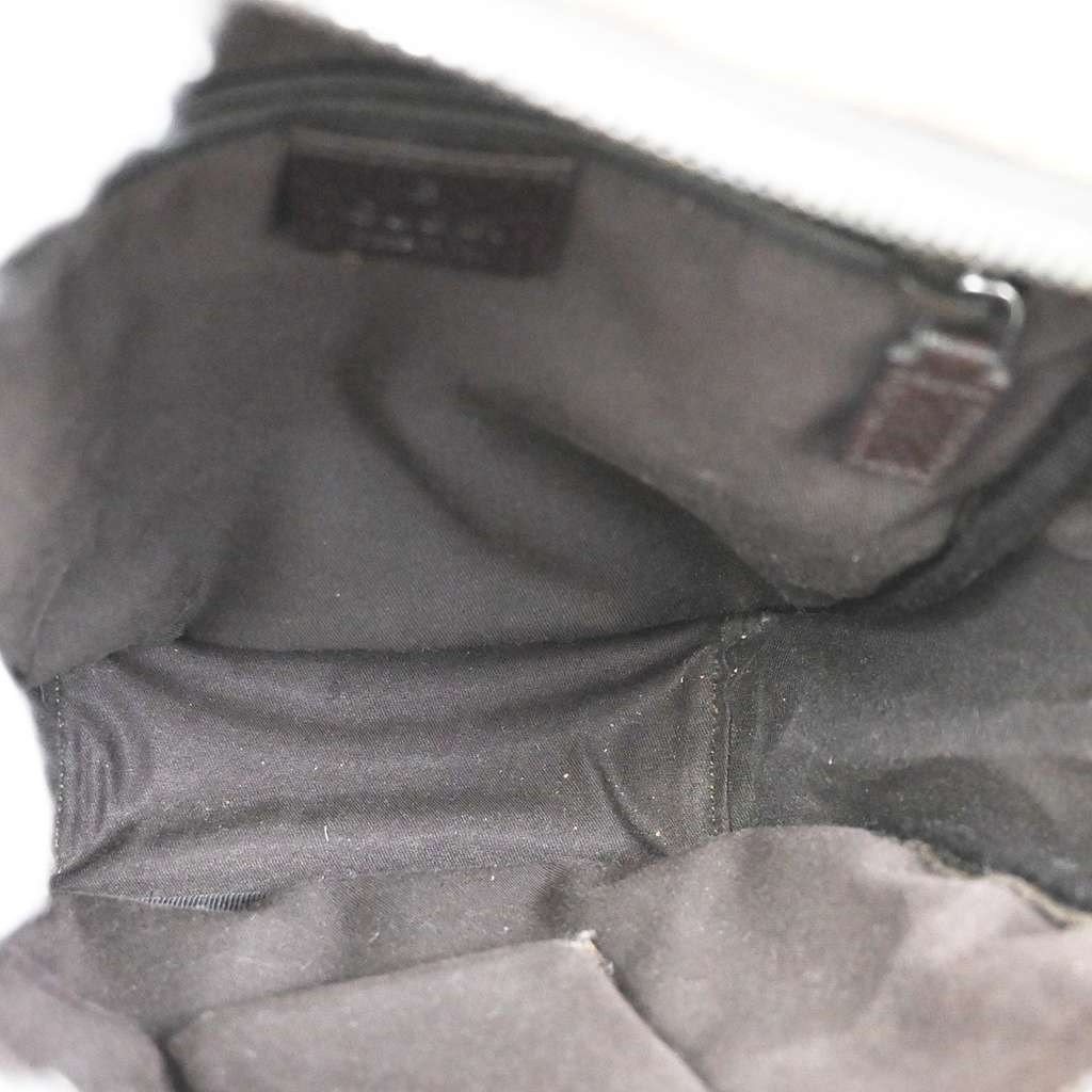 Gucci Vintage Front Pocket Flat Messenger Beige Canvas Good condition - Box View