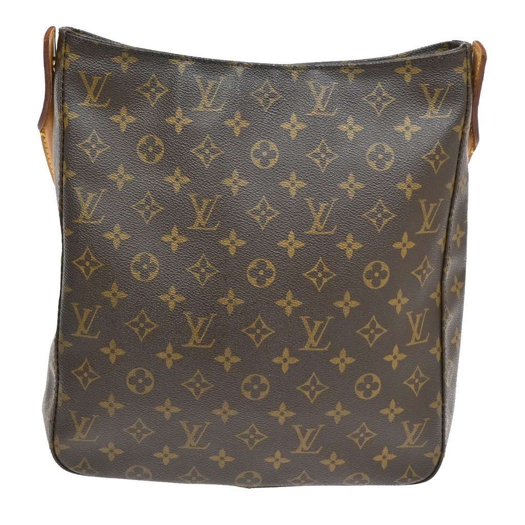 Louis Vuitton Looping Handbag Brown Canvas Good condition - Back View