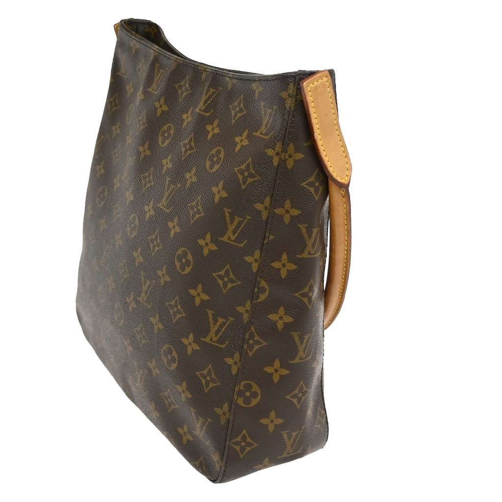 Louis Vuitton Looping Handbag Brown Canvas Good condition - Model View