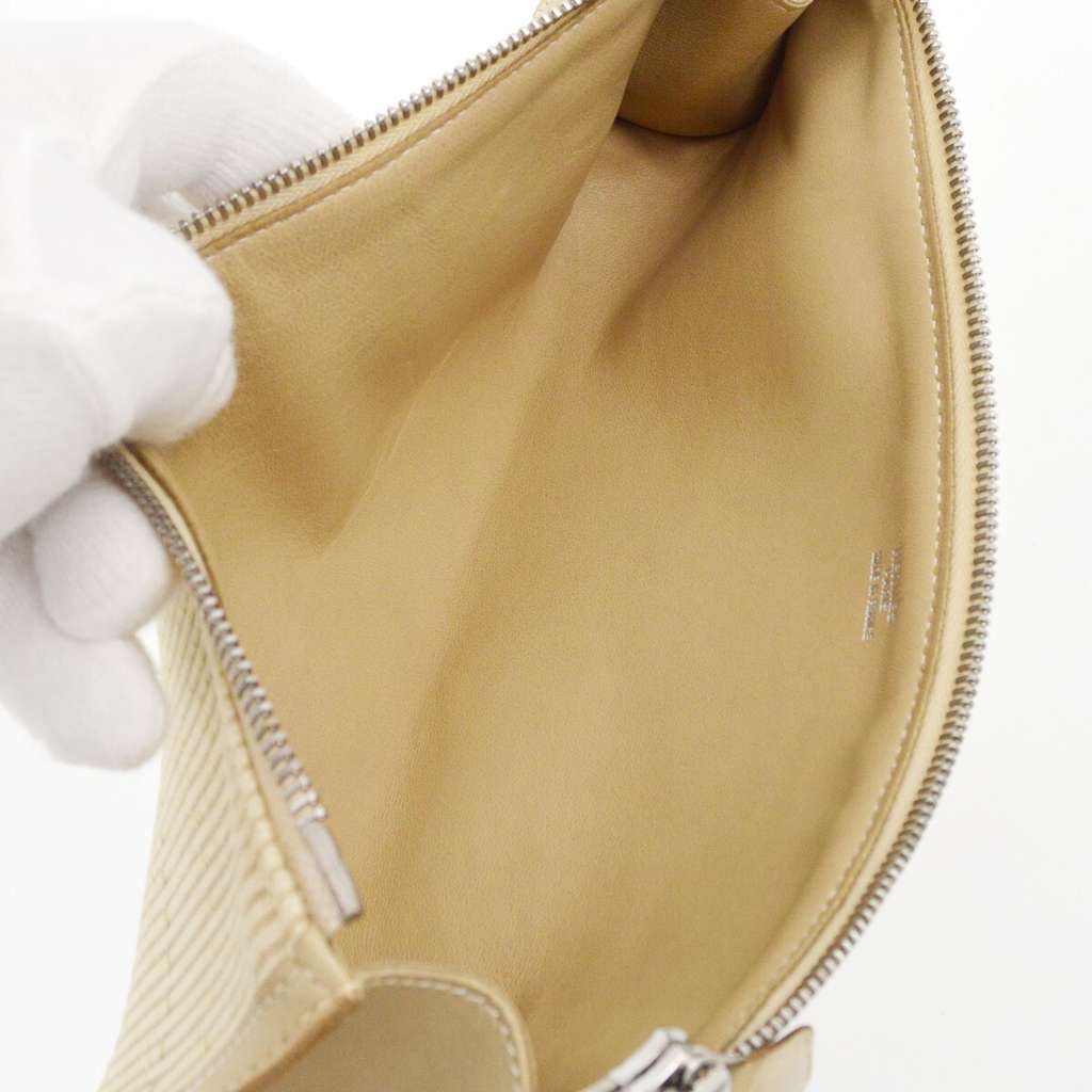Hermès Yeoh Bag Beige Leather Good condition - Inside View