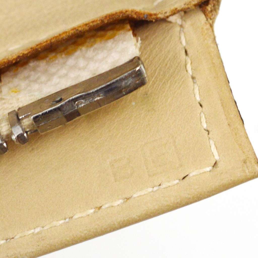 Hermès Yeoh Bag Beige Leather Good condition - Box View