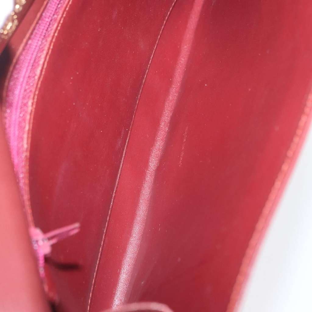 Cartier Must de Cartier Clutch bag Burgundy Leather Good condition - Box View