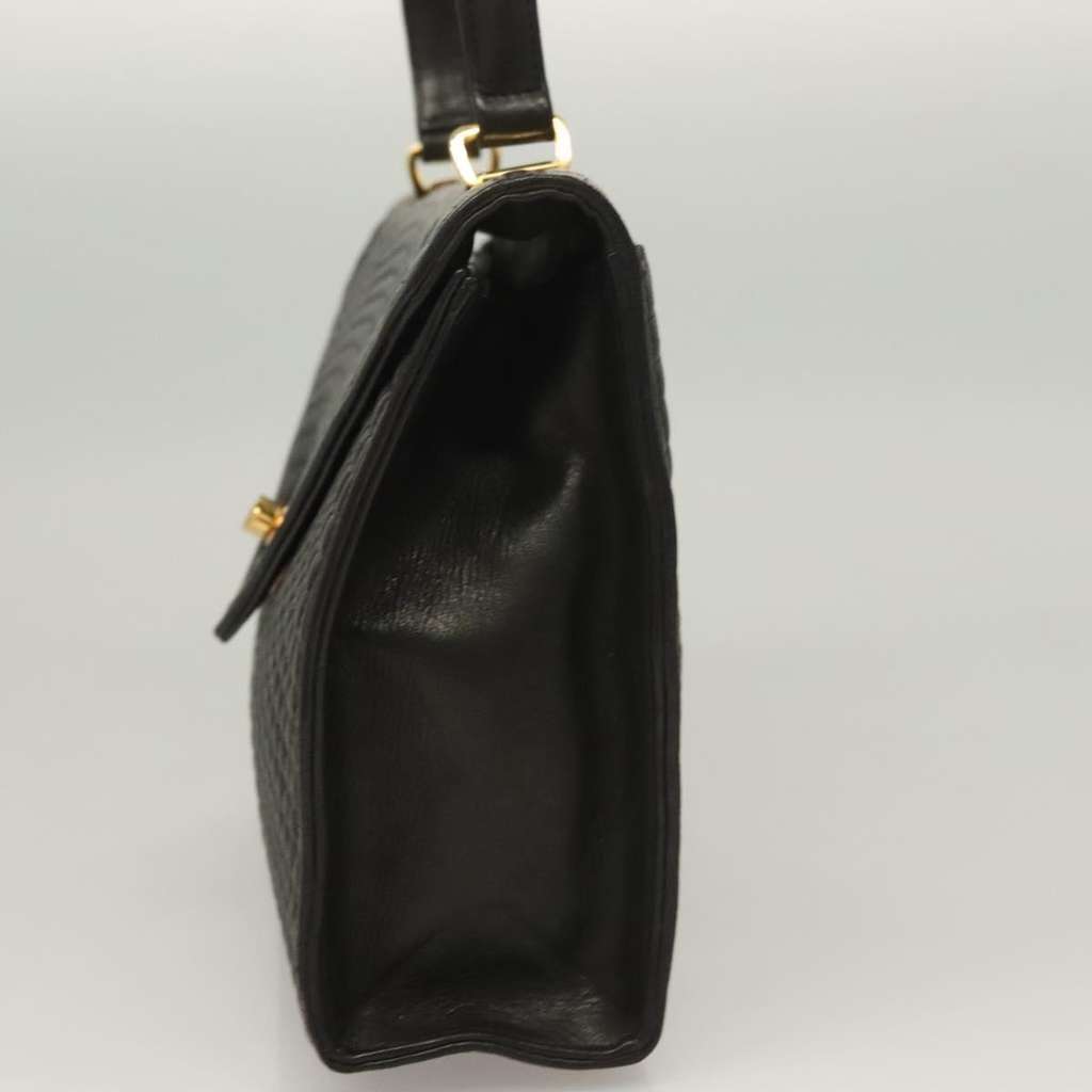 Bally Vintage Handbag Black Leather Good condition - Inside View