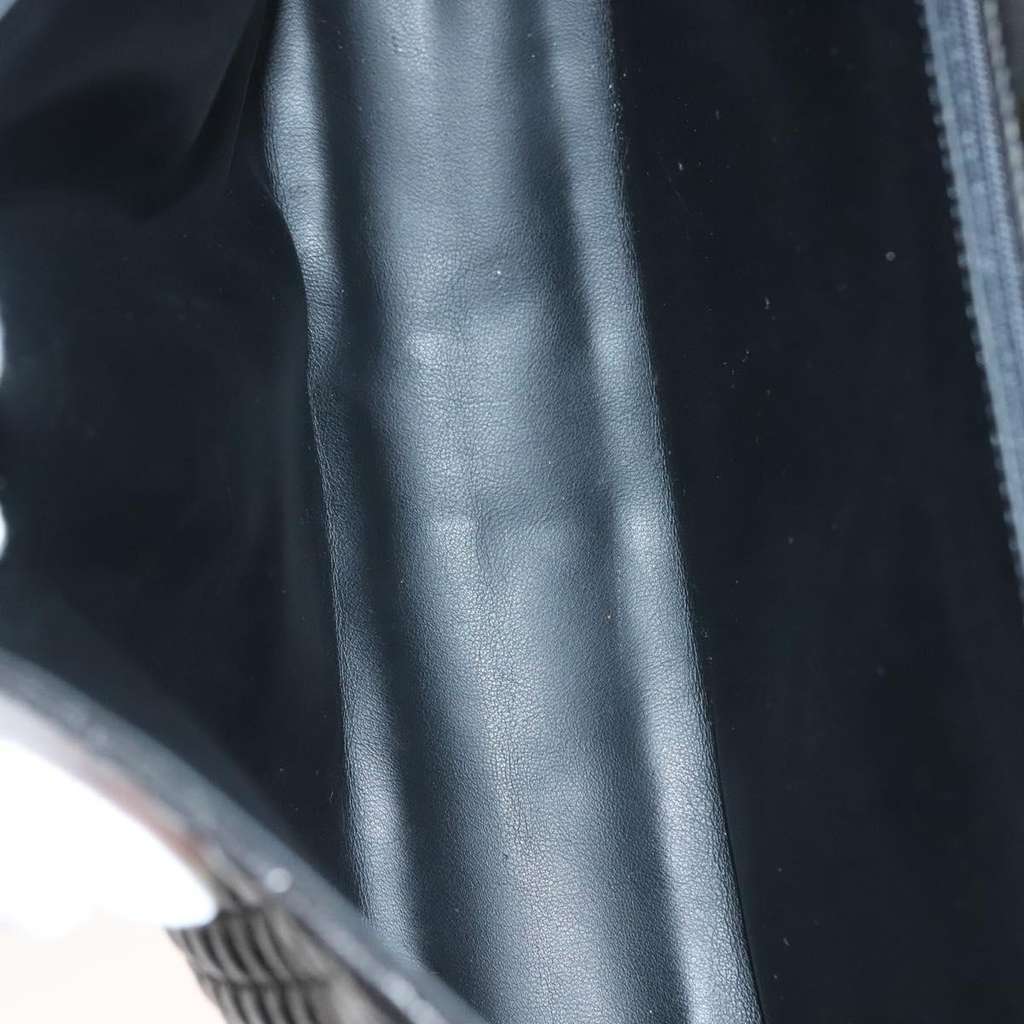 Bally Vintage Handbag Black Leather Good condition - Box View