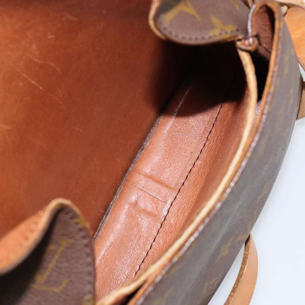 Louis Vuitton Cartouchiere Handbag Brown Canvas Good condition - Box View