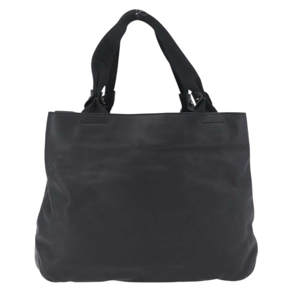 Salvatore Ferragamo Vala tote Black Leather Good condition - Back View