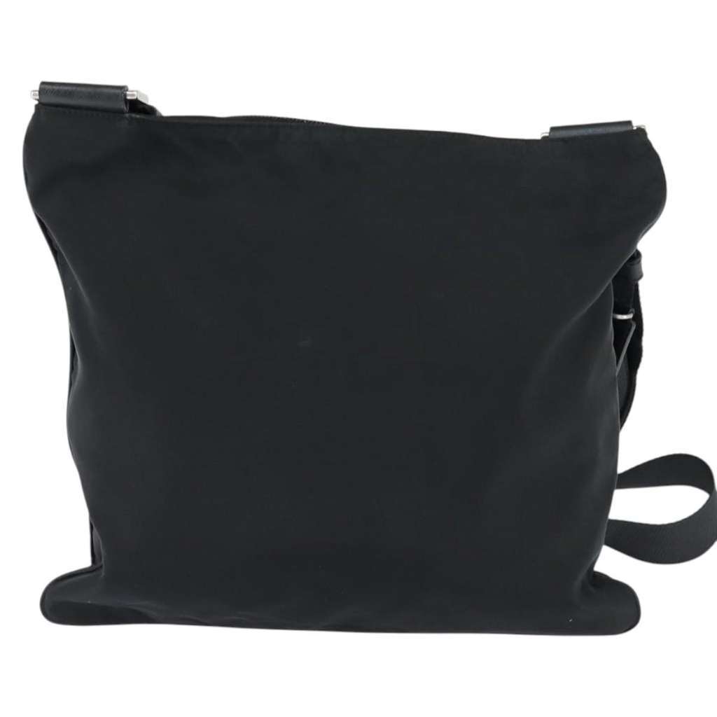 Prada Front Pocket Messenger Bag Black Good condition - Back View